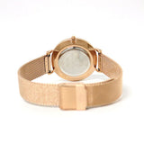 Daniel Wellington Petite Melrose Pink Dial Rose Gold Mesh Strap Watch For Women - DW00100367 Authentic Buy Shop Now