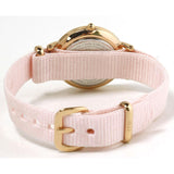 Daniel Wellington Petite Mother of Pearl Pink Dial Pink Nylon Strap Watch For Women - DW00100512 Authentic Buy Shop Now