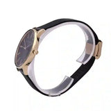Armani Exchange Lola Three Hand Black Dial Black Mesh Strap Watch For Women - AX5548 Authentic Buy Shop Now