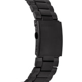 Diesel Mega Chief Chronograph Black Dial Black Steel Strap Watch For Men - DZ4355 Authentic Buy Shop Now