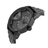 Diesel Mini Daddy Dual Time Black Dial Black Stainless Steel Strap Watch For Men - DZ7316 Authentic Buy Shop Now