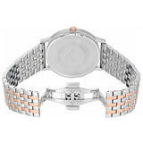 Emporio Armani Kappa Quartz Silver Dial Two Tone Mesh Bracelet Watch For Men - AR11093 Authentic Buy Shop Now