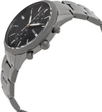 Fossil Townsman Chronograph Black Dial Silver Steel Strap Watch for Men - FS5349 Authentic Buy Shop Now