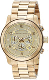 Michael Kors Runway Gold Dial Gold Steel Strap Watch for Men - MK8077 Authentic Buy Shop Now