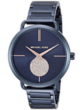 Michael Kors Portia Blue Dial Blue Stainless Steel Strap Watch for Women - MK3680 Authentic Buy Shop Now