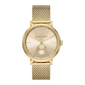 Michael Kors Irving Quartz Gold Dial Gold Mesh Strap Watch For Men - MK8741 Authentic Buy Shop Now