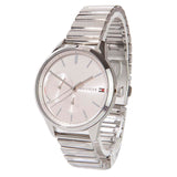 Tommy Hilfiger Brooke Pink Dial Silver Steel Strap Watch for Women - 1782020 Authentic Buy Shop Now