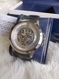 Maserati Ingegno Automatic Black Skeleton Dial Black Leather Strap Watch For Men - R8821119002 Authentic Buy Shop Now