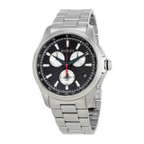 Gucci G-Timeless Chronograph Black Dial Silver Steel Strap Watch For Men - YA126267 Authentic Buy Shop Now