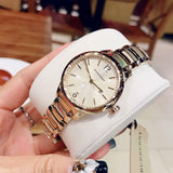 Burberry The Classic Champagne Dial Gold Steel Strap Watch for Women - BU10109 Authentic Buy Shop Now