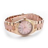 Michael Kors Channing Quartz Mother of Pearl Pink Dial Two Tone Steel Strap Watch For Women - MK6652 Authentic Buy Shop Now