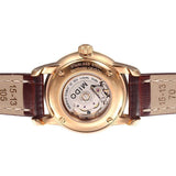 Mido Baroncelli III Automatic White Dial Brown Leather Strap Watch For Women - M7600.3.26.8 Authentic Buy Shop Now