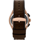 Maserati Triconic Chronograph Grey Dial Brown Leather Strap Watch For Men - R8871639003 Authentic Buy Shop Now
