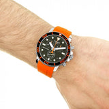 Tissot Seastar 1000 Chronograph Black Dial Orange Rubber Strap Watch For Men - T120.417.17.051.01 Authentic Buy Shop Now