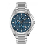 Hugo Boss Grandmaster Blue Dial Silver Steel Strap Watch for Men - 1513884 Authentic Buy Shop Now