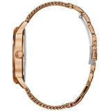 Guess Delancy Black Dial Rose Gold Mesh Bracelet Watch for Men - W0871G5 Authentic Buy Shop Now