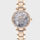 Coach Park Crystal Dial Rose Gold Steel Strap Watch for Women - 14503226 Authentic Buy Shop Now