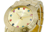 Marc Jacobs Blade Gold Dial Gold Steel Strap Watch for Women - MBM3141 Authentic Buy Shop Now