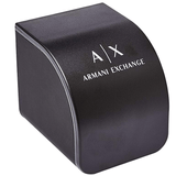 Armani Exchange Hampton Chronograph Black Dial Silver Steel Strap Watch For Men - AX2152 Authentic Buy Shop Now