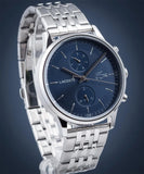 Lacoste Madrid Blue Dial Silver Steel Strap Watch for Men - 2011067 Authentic Buy Shop Now