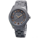 Marc Jacobs Pelly Grey Dial Grey Silicone Strap Watch for Women - MBM2537 Authentic Buy Shop Now