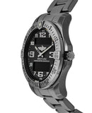 Breitling Aerospace Evo Black Dial Silver Steel Strap Watch for Men - E79363101B1E1 Authentic Buy Shop Now