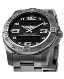 Breitling Aerospace Evo Black Dial Silver Steel Strap Watch for Men - E79363101B1E1 Authentic Buy Shop Now