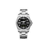 Breitling Aerospace Evo Black Dial Silver Steel Strap Watch for Men - E79363101B1E1 Authentic Buy Shop Now