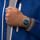 Breitling Aerospace Evo Blue Dial Silver Steel Strap Watch for Men - E79363101C1E1 Authentic Buy Shop Now