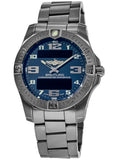 Breitling Aerospace Evo Blue Dial Silver Steel Strap Watch for Men - E79363101C1E1 Authentic Buy Shop Now