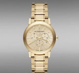 Burberry The City Gold Dial Gold Steel Strap Watch for Women - BU9753 Authentic Buy Shop Now