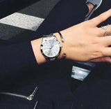 Michael Kors Slim Runway Silver Dial Silver Stainless Steel Strap Watch for Women - MK3178 Authentic Buy Shop Now