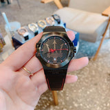 Maserati Potenza 3H STR Black Dial 42mm Leather Strap Watch For Men - R8851108010 Authentic Buy Shop Now
