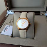 Tissot T Lady Bella Ora Mother of Pearl Dial Cream Leather Strap Watch for Women - T103.310.36.111.00 Authentic Buy Shop Now