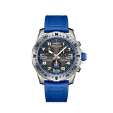 Breitling Endurance Pro Ironman World Championship Grey Dial Blue Rubber Strap Watch for Men - E823103A1M1S1 Authentic Buy Shop Now