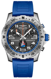Breitling Endurance Pro Ironman World Championship Grey Dial Blue Rubber Strap Watch for Men - E823103A1M1S1 Authentic Buy Shop Now