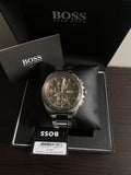 Hugo Boss Volane Grey Dial Silver Steel Strap Watch for Men - 1513951 Authentic Buy Shop Now