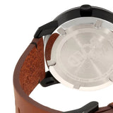 Movado Bold Black Dial Brown Leather Strap Watch For Men - 3600305 Authentic Buy Shop Now