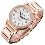 Coach Madison White Dial Rose Gold Steel Strap Watch for Women - 14502398 Authentic Buy Shop Now