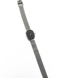 Calvin Klein Incentive Black Dial Silver Mesh Bracelet Watch for Women - K3P23121 Authentic Buy Shop Now