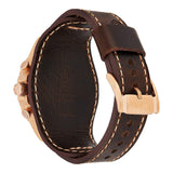 Fossil Nate Chronograph Blue Dial Brown Leather Strap Watch for Men - JR1505 Authentic Buy Shop Now