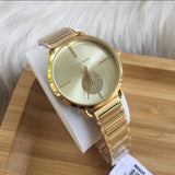 Michael Kors Portia Gold Dial Gold Steel Strap Watch for Women - MK3639 Authentic Buy Shop Now
