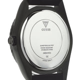 Guess Connoisseur Black Dial Black Silicone Strap Watch For Men - GW0335G1 Authentic Buy Shop Now