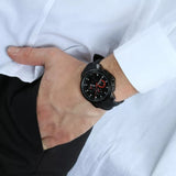 Maserati SFIDA Chronograph Quartz Stainless Steel Black Dial Watch For Men - R8851123007 Authentic Buy Shop Now