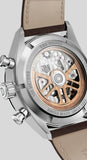 Tag Heuer Carrera Chronograph Grey Dial Brown Leather Strap Watch for Men - CBN2012.FC6483 Authentic Buy Shop Now