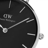 Daniel Wellington Classic Bristol Black Dial Brown Leather Strap Watch For Men - DW00100131 Authentic Buy Shop Now