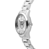 Gucci G Timeless Quartz Silver Dial Silver Steel Strap Watch For Women - YA126595 Authentic Buy Shop Now