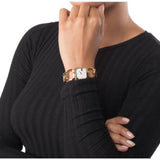 Gucci G Gucci Diamonds Mother of Pearl Dial Yellow Gold Steel Strap Watch For Women - YA125513 Authentic Buy Shop Now