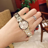 Burberry The City Gold Dial Gold Steel Strap Watch for Women - BU9234 Authentic Buy Shop Now