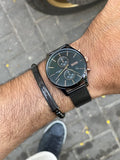 Hugo Boss Associate Black Dial Black Mesh Bracelet Watch for Men - 1513811 Authentic Buy Shop Now